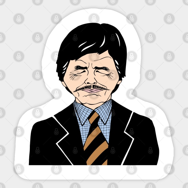 CHARLES BRONSON FAN ART!! Sticker by cartoonistguy